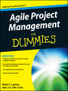 Agile Project Management For Dummies (eBook)